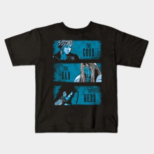 The Good the Bad and the Hero Kids T-Shirt